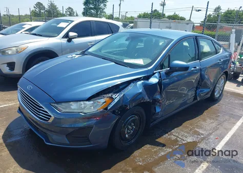 2019 Ford Fusion Se z USA, uszkodzony, nr VIN 3FA6P0H72KR123170